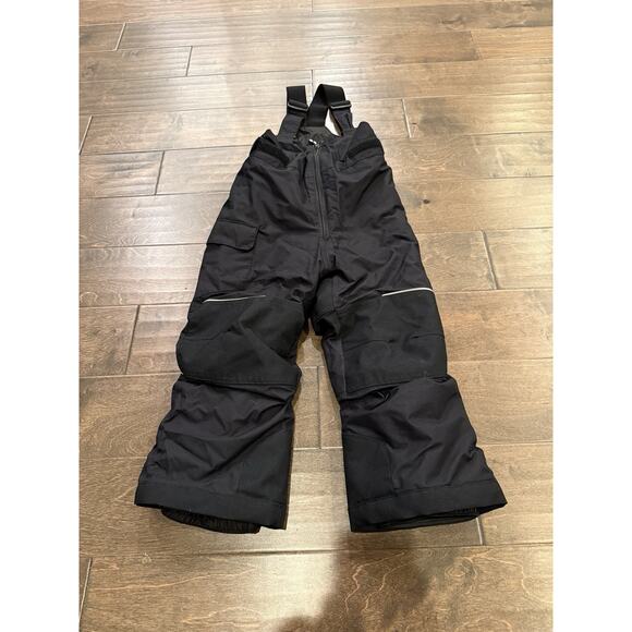 Columbia Kids Black Ski Bib Suspender Overall SnowPants Omni Tech XXS 4-5 XY0098 - Picture 2 of 11